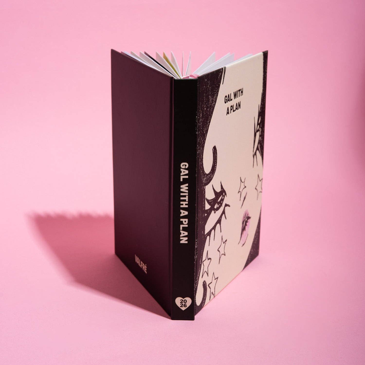 Valfre - Vente Agendas - Fille Avec Un Plan 20261