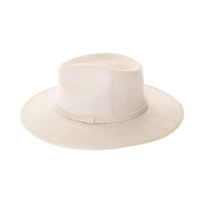 DNMC - Wholesale Fedora - Women's - Stiff Brim Rancher Hat - Premium Vegan Suede - 12+ Colors!4