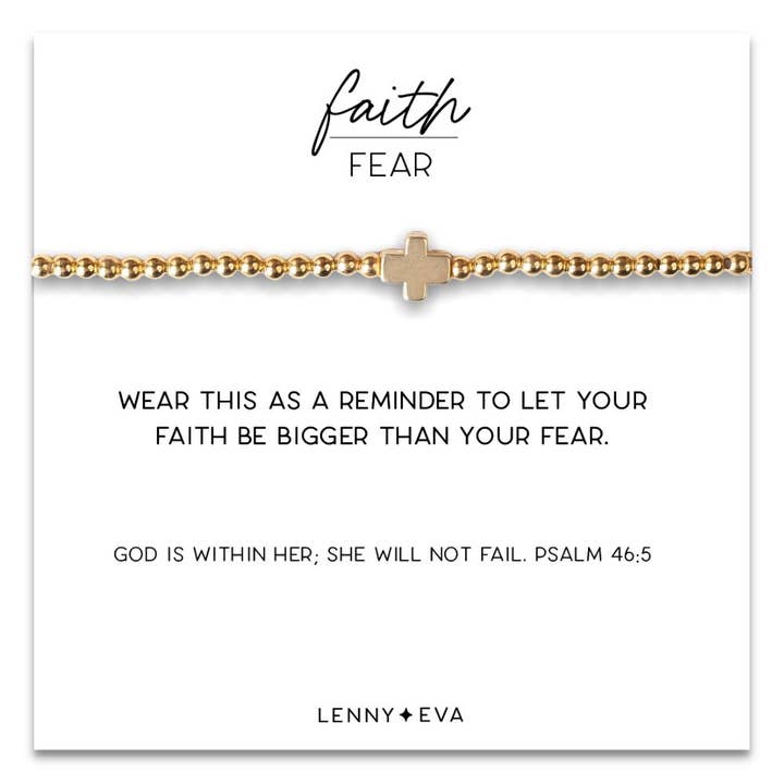 Lenny & Eva - Wholesale Jewelry - Men's - Collection Pack - Faith Over Fear Collection 1, With Display16