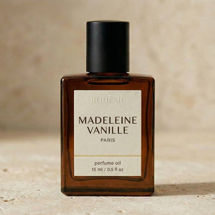 Madeleine Vanille | Huile de parfum à la vanille - Paris pour la vente par Boheme Fragrances