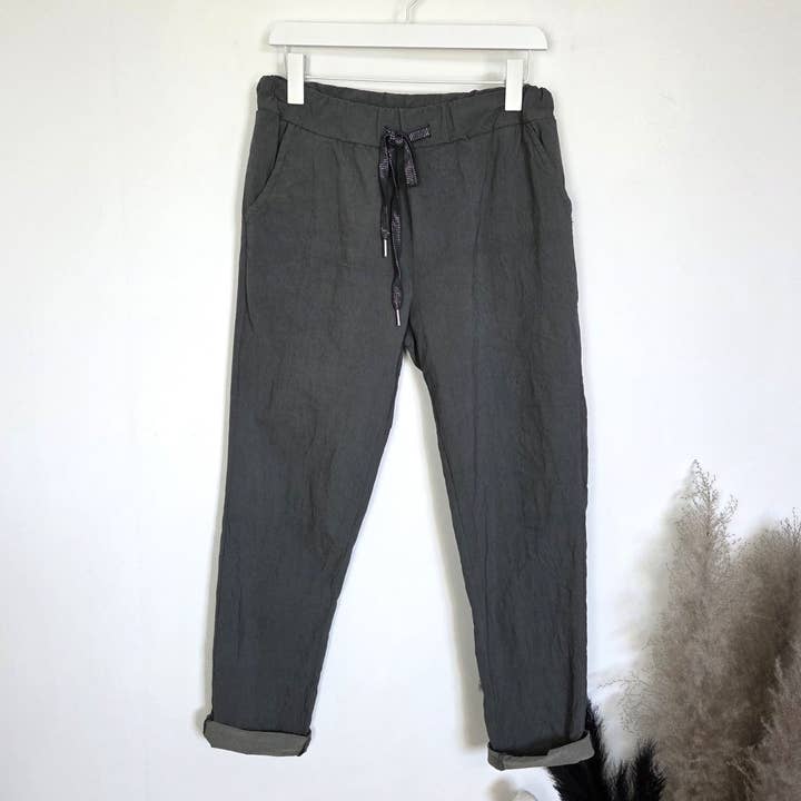 Große Größe super dehnbare einfarbige Hose (L-XL) für den Großhandel von Tempest Designs