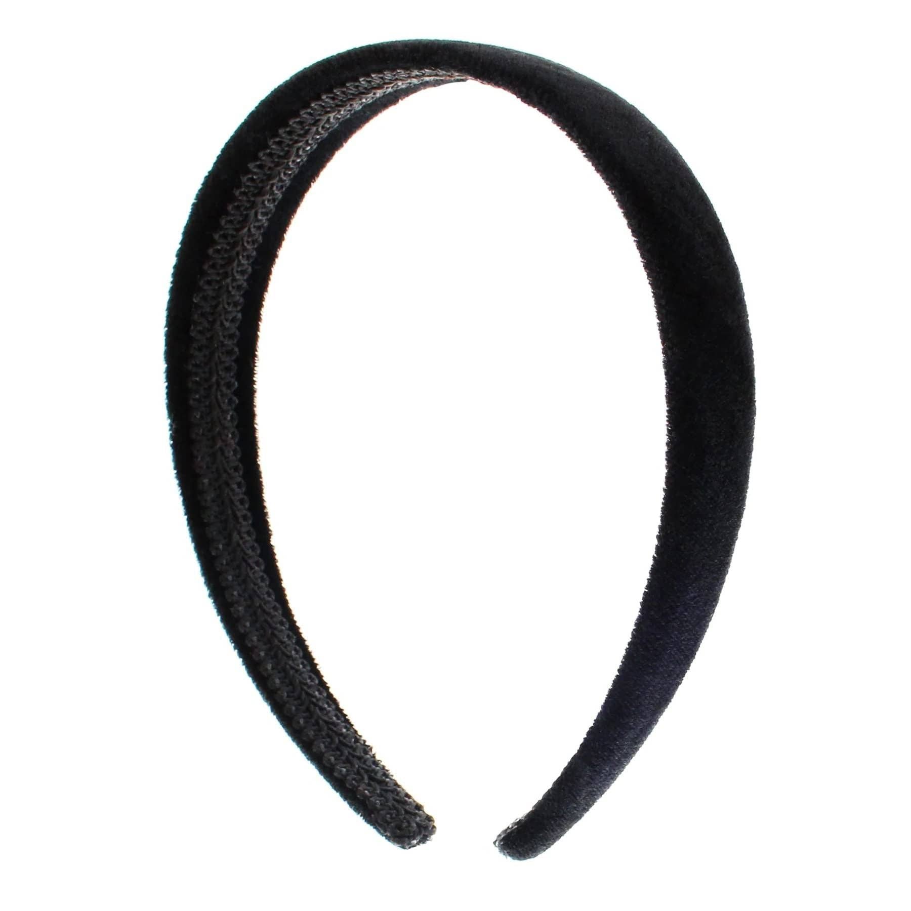 Topkids Accessories – wholesale Fashion headband – women's – Velvet Alice Bands Luxury Headband Head Band Hairband Hair Band Adult Women Ladies Girls Kids Wedding Bride Fashion Aliceband Wonderland 2.5cm 1" Thick Wide46