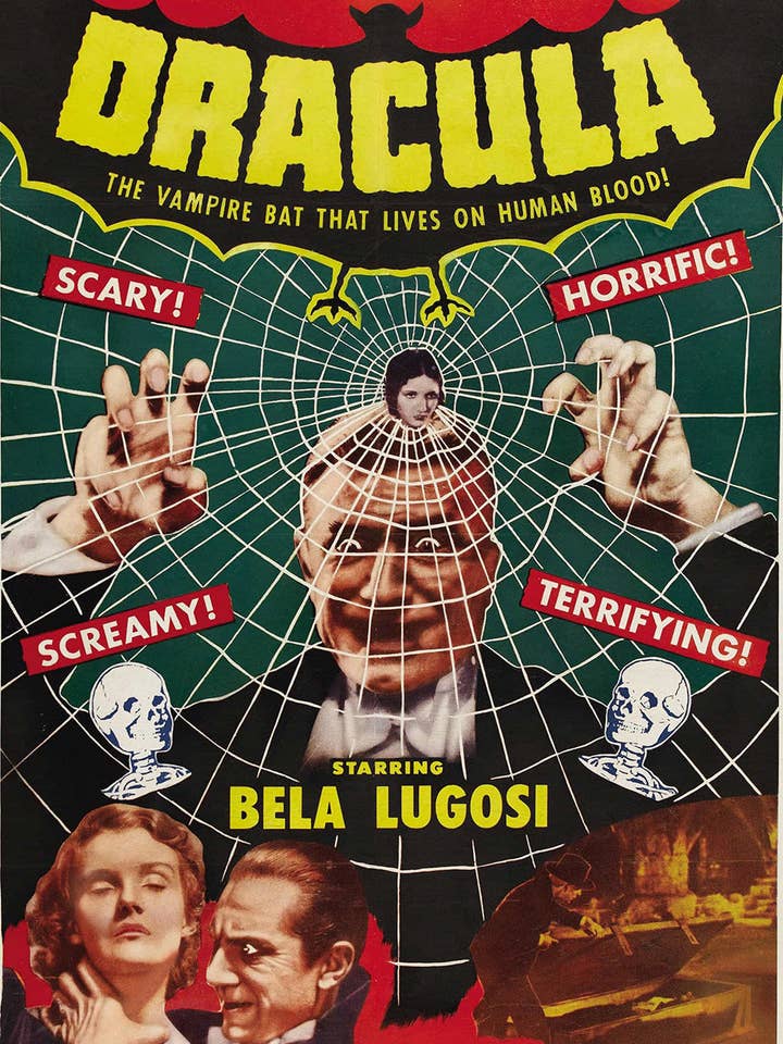 Poster del film classico Dracula (1931) per la vendita all'ingrosso da parte di Keep Calm Collection
