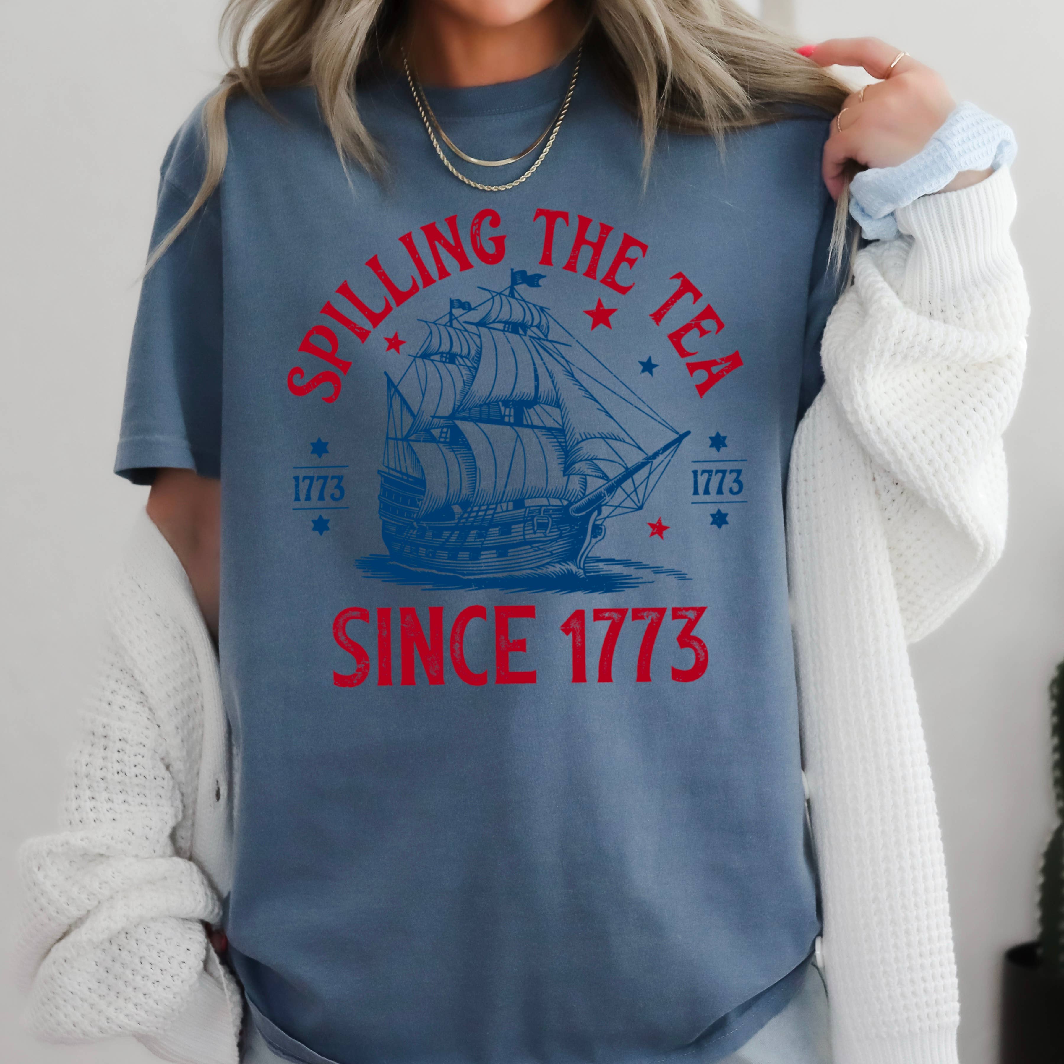 Shoppe SHC – wholesale T-shirt (graphic) – women's – July 4th Graphic Shirt | Patriotic Apparel | Comfort Colors13