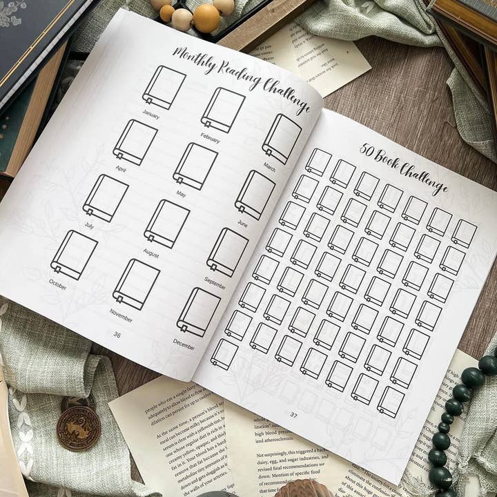 Galloree Designs LLC - Wholesale Journal/Diary - Reading Journal, Book Journal, Review Journal, Book Tracker