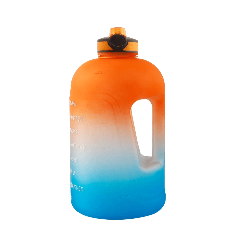 giftland – wholesale Vattenflaska – Gymvattendunk med motiverande ord 3,8 L2