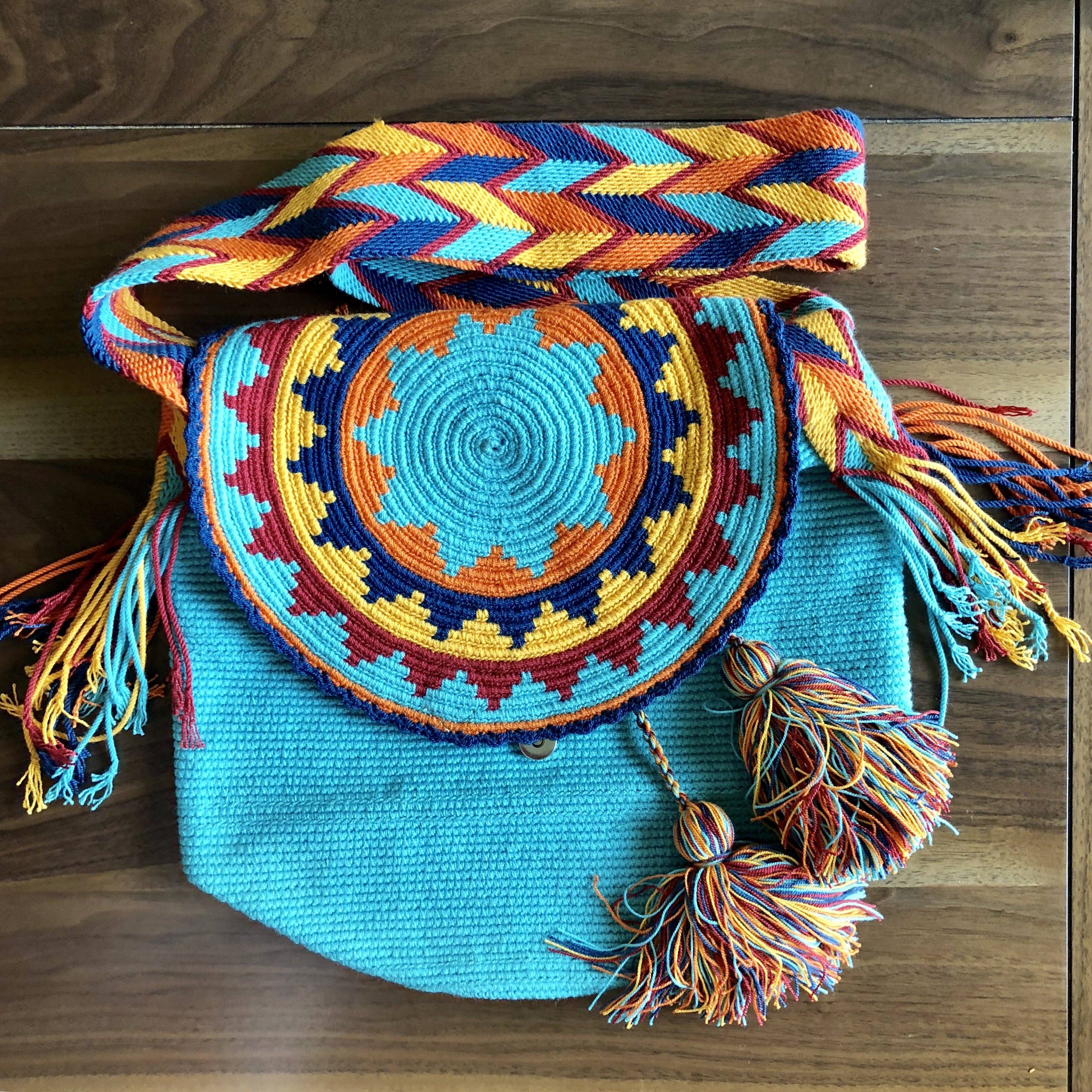 Colorful 4U - Wholesale Crossbody Bag - Women's - Colorful Crochet Bags with Cover20