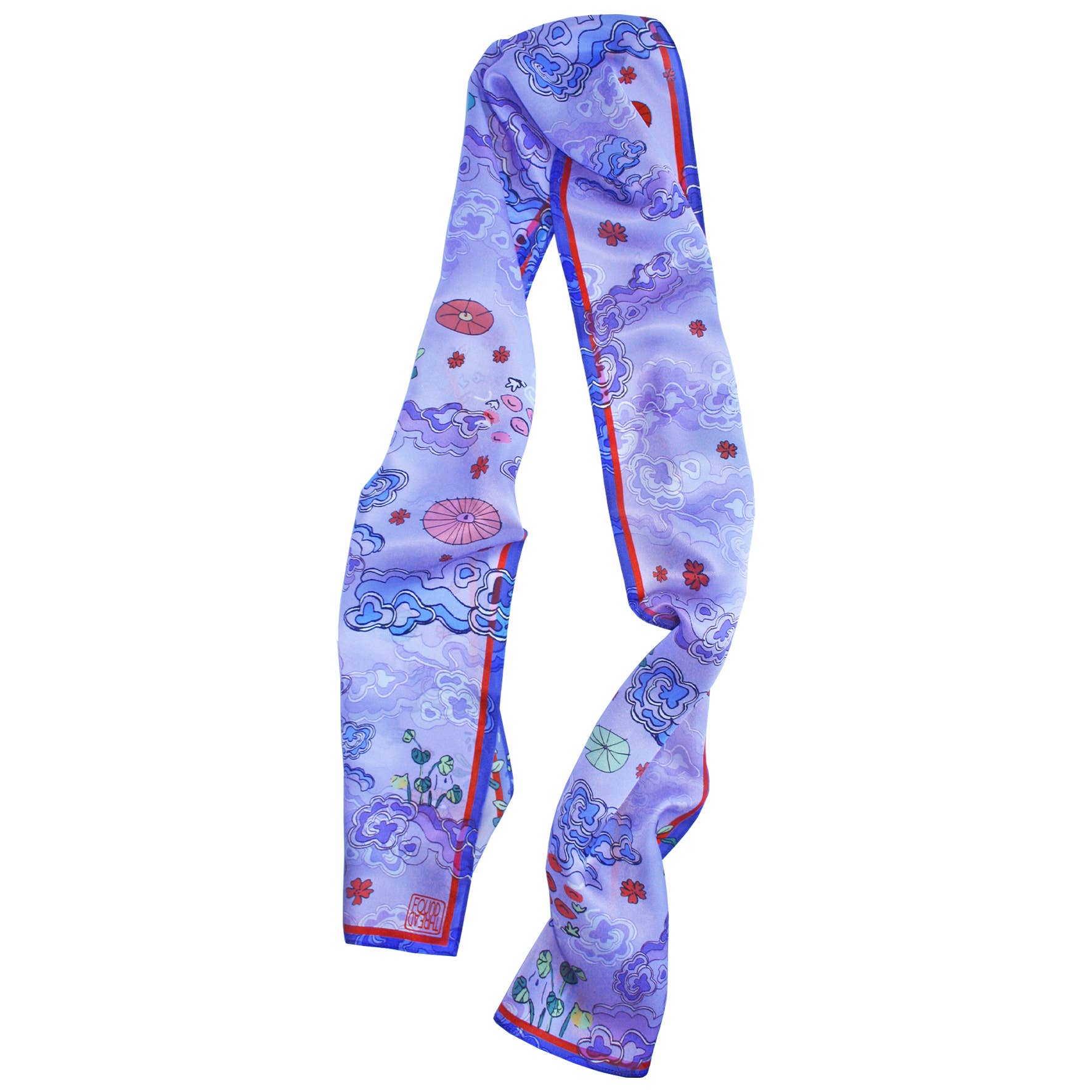 Found Thread – wholesale Scarf – Women's – Clouds between (light)1