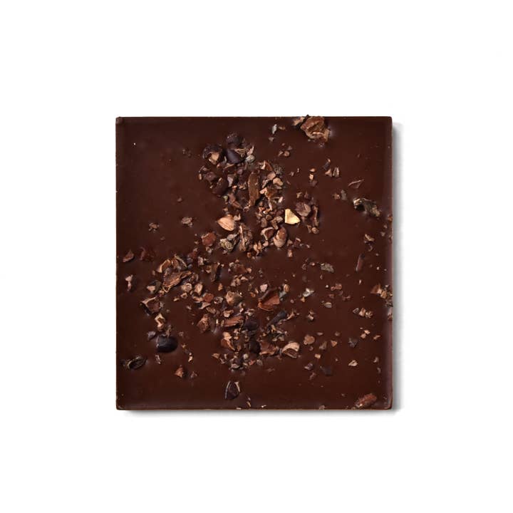 Vaughts Chocolate - Wholesale Chocolate Bar - The Cowboy Bar - Dark Milk Chocolate with Smoked Nibs