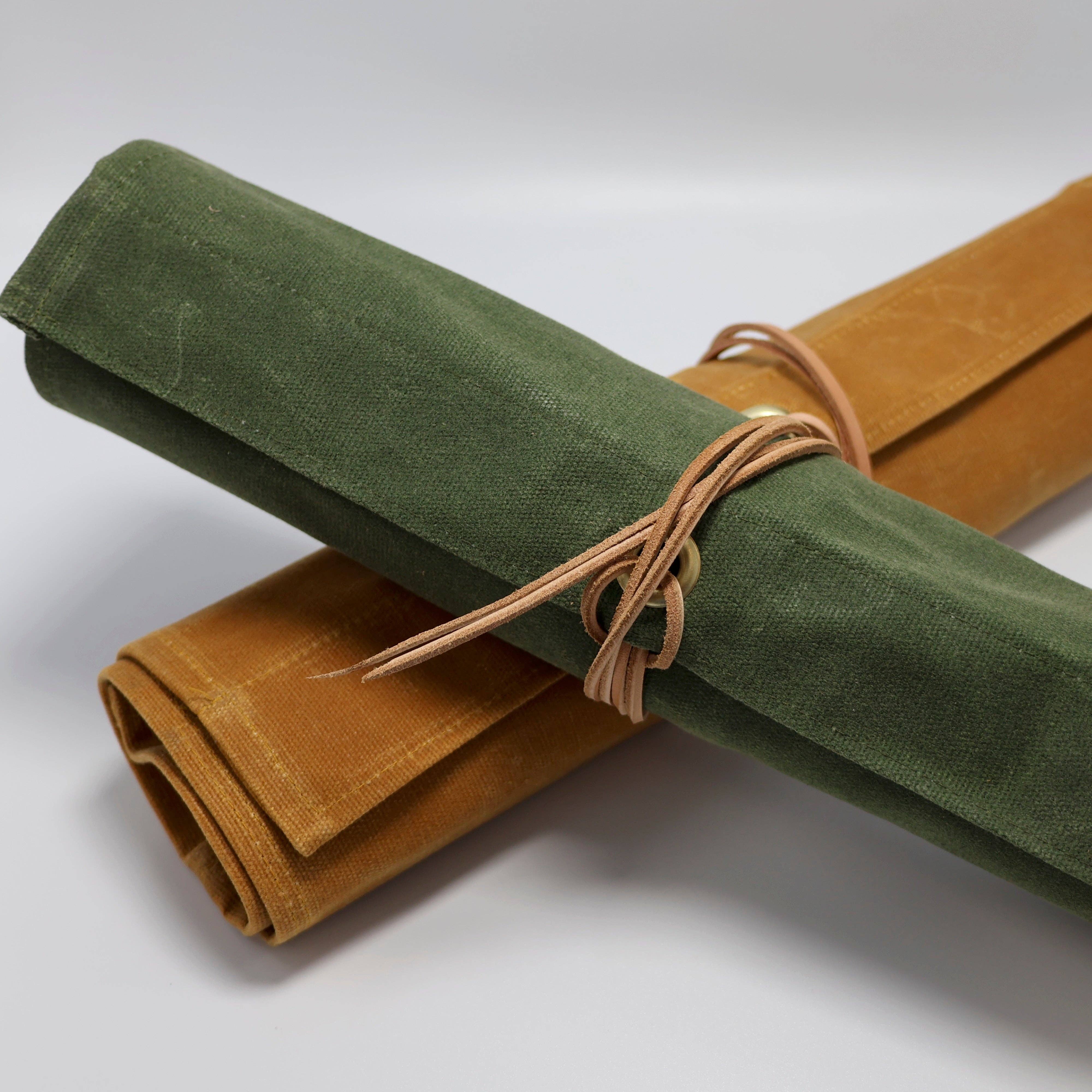 Newton Supply Co - Wholesale Luggage - waxed canvas tool roll4