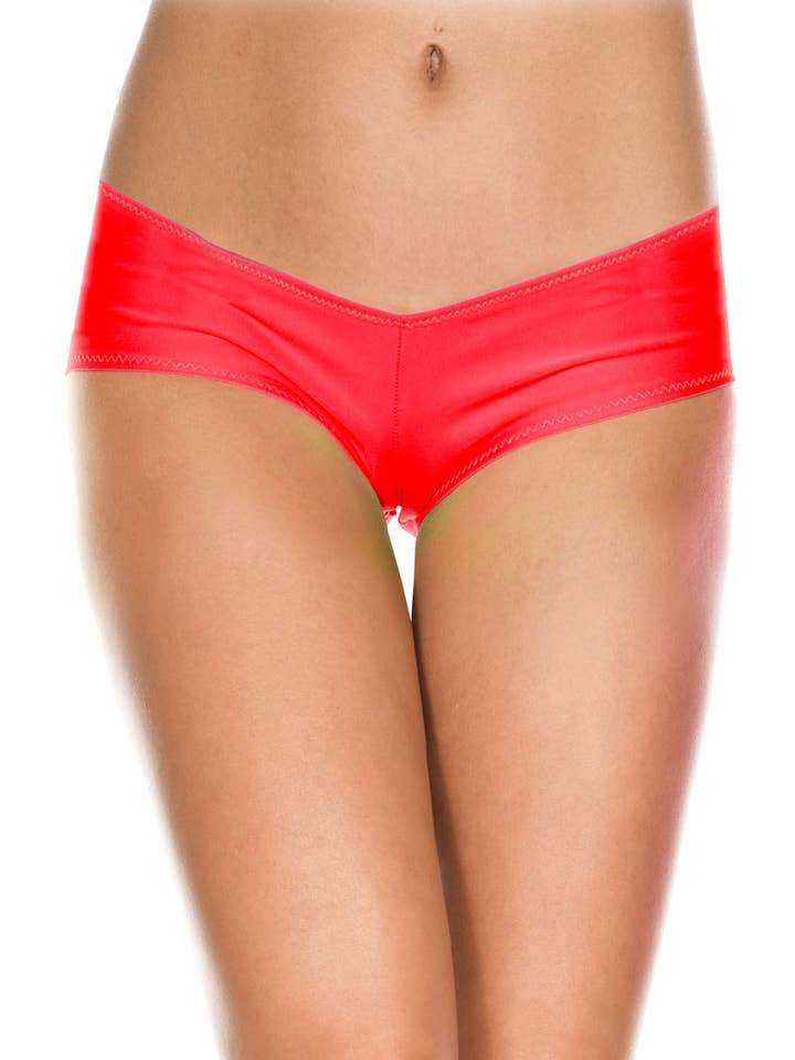 Lingerie Mart - Wholesale Underwear - Women's - Music Legs Micro Mini Shorts ML1271