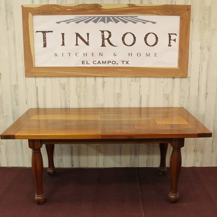 Tin Roof Kitchen & Home - Wholesale Coffee Table - Mahogany Farmhouse Table3
