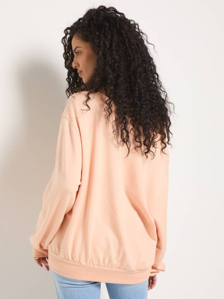 Seventy Eight and Sunny (SEAS) - Wholesale Sweatshirt - Women's - Brooksville One Shoulder Sweatshirt58