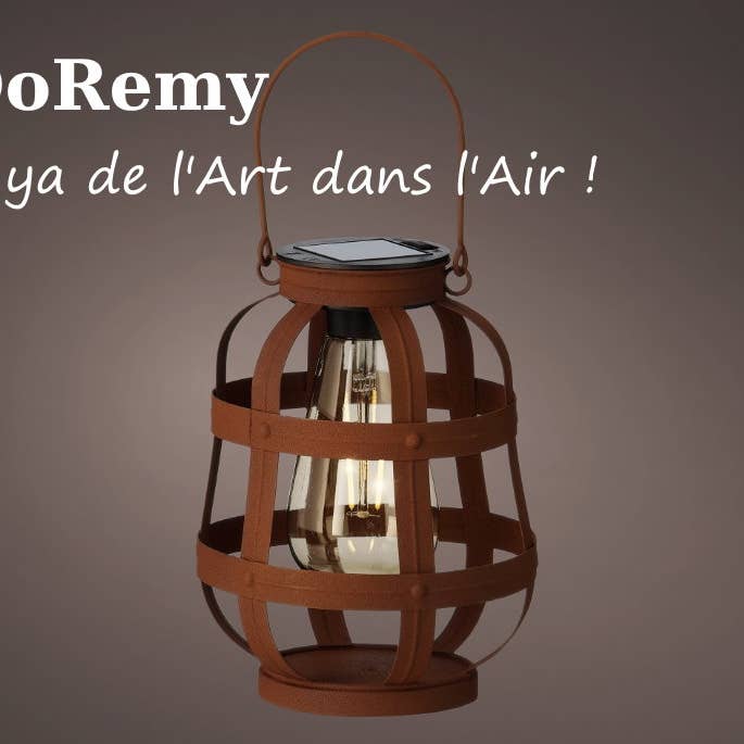 Gouina metal and solar lamp for wholesale by doremy