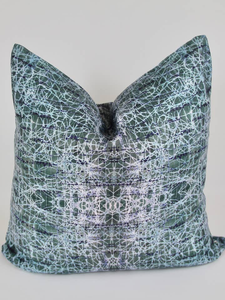 Topography Linen Pillow for wholesale by Artxtiles