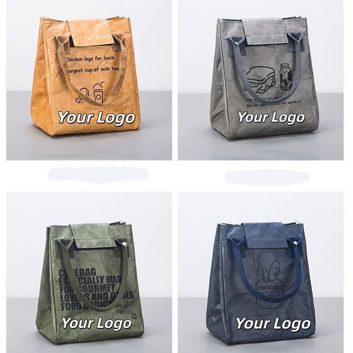 wandf - Wholesale Tote Bag - Women's - Customized Tyvek Large-capacity Heat-insulating Lunch Bag3