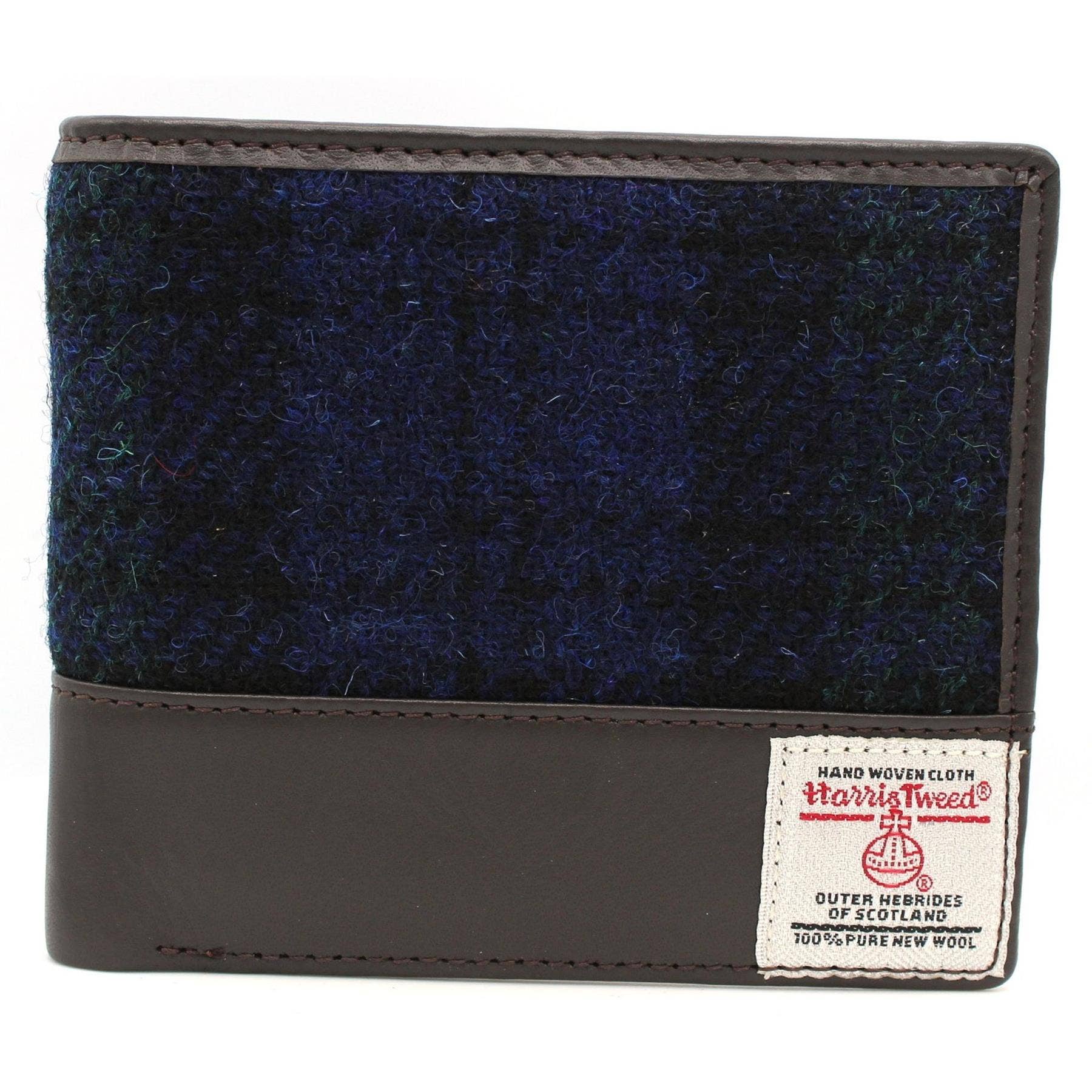 Heather Hats & Accessories – wholesale Wallet - Men’s – Callum Harris Tweed Leather Wallet ZB0800