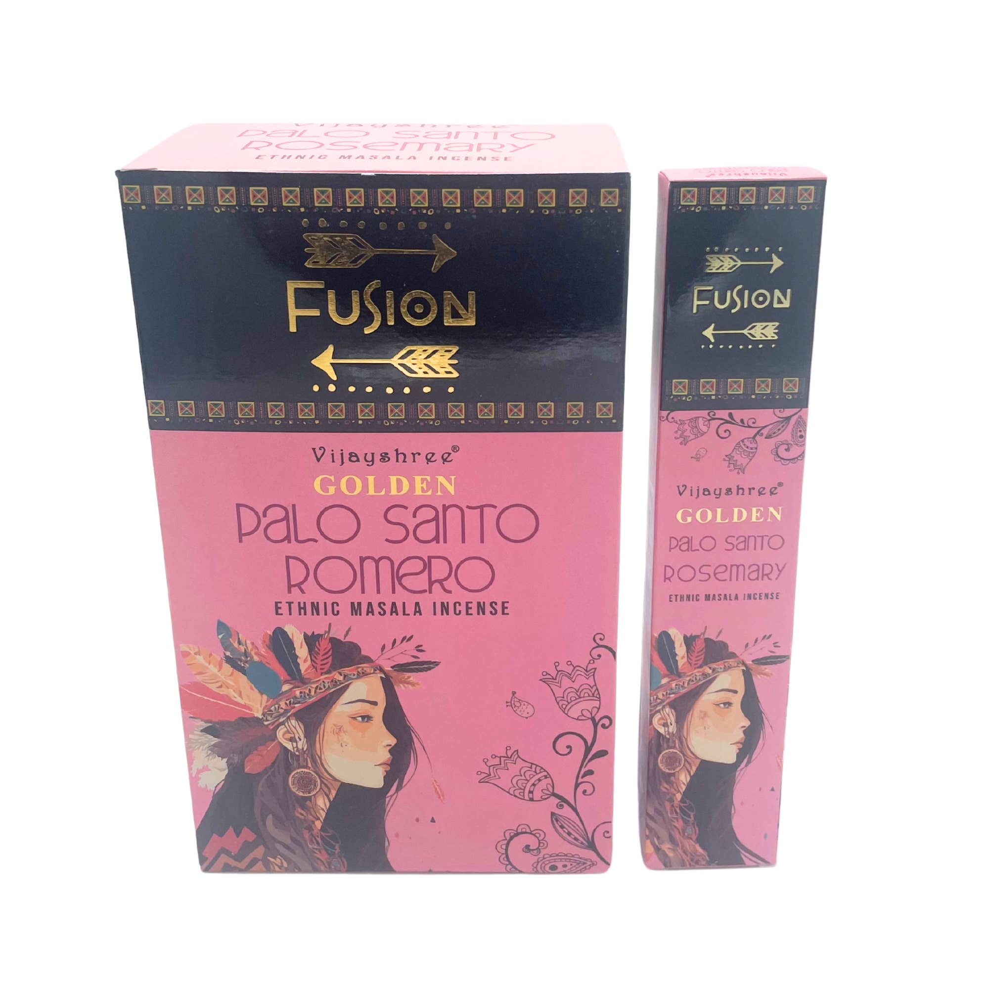 AW Artisan - Wholesale Incense - Golden Palo Santo and Rosemary Incense Sticks - 15g0