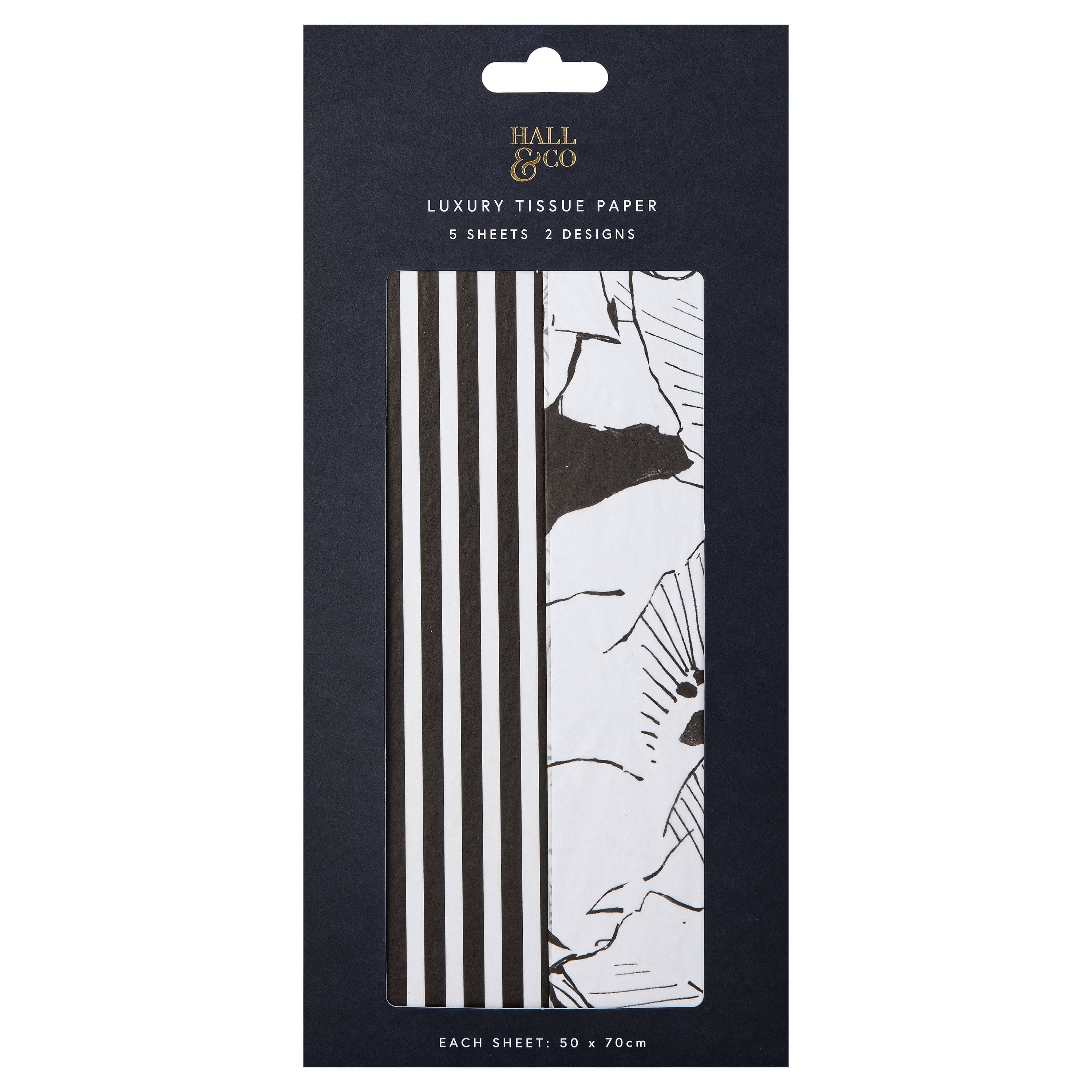 Hallmark – wholesale Tissue paper – Hall & Co Premium Tissue Paper Pack, 5 Sheets, 2 Designs #3
