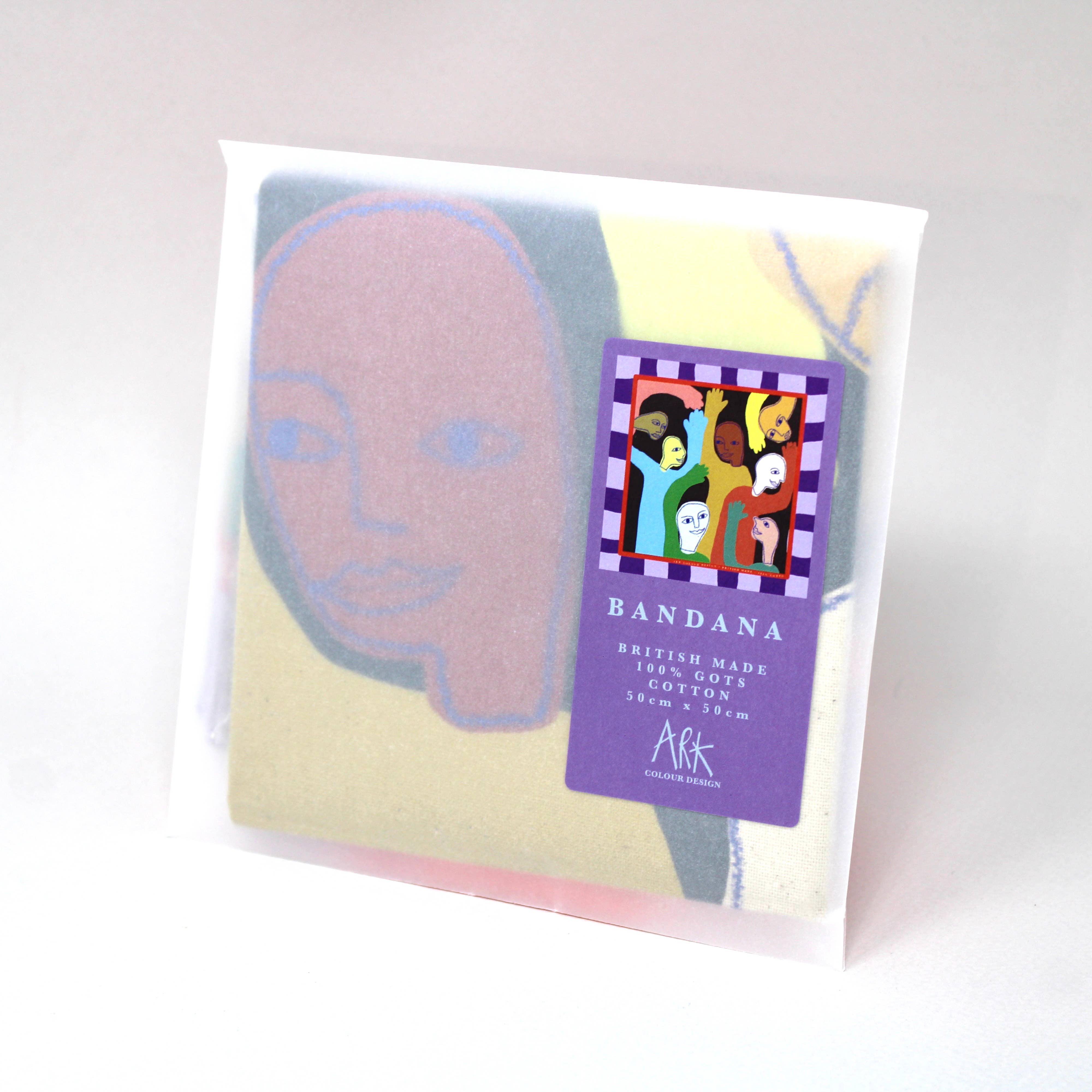 Ark Colour Design – Großhandel Bandana – Unisex – Halstuch Big Waves, Happy Faces3