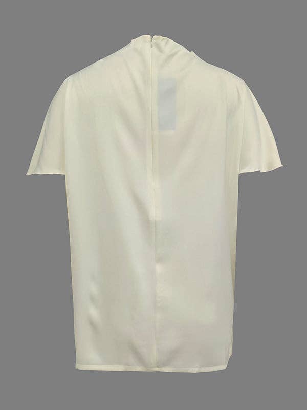 Plush Looks - Wholesale Blouse - Women's - Urban Solid Color Short Sleeve T-Shirt Top10