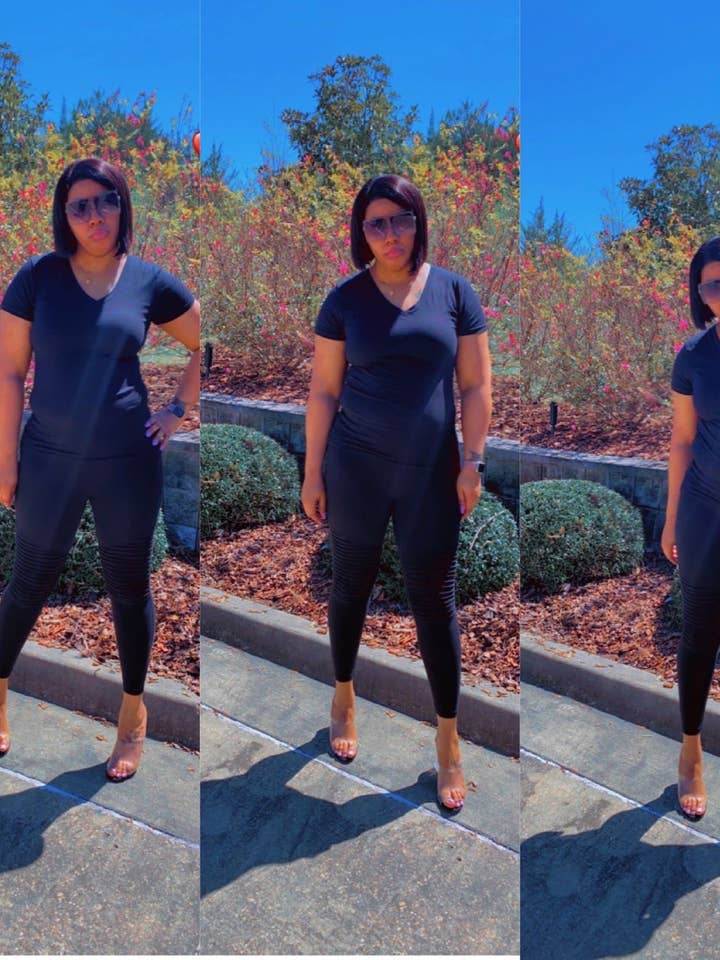 Lass uns chillen*Moto Legging Set für den Großhandel von Goddess of Fashion