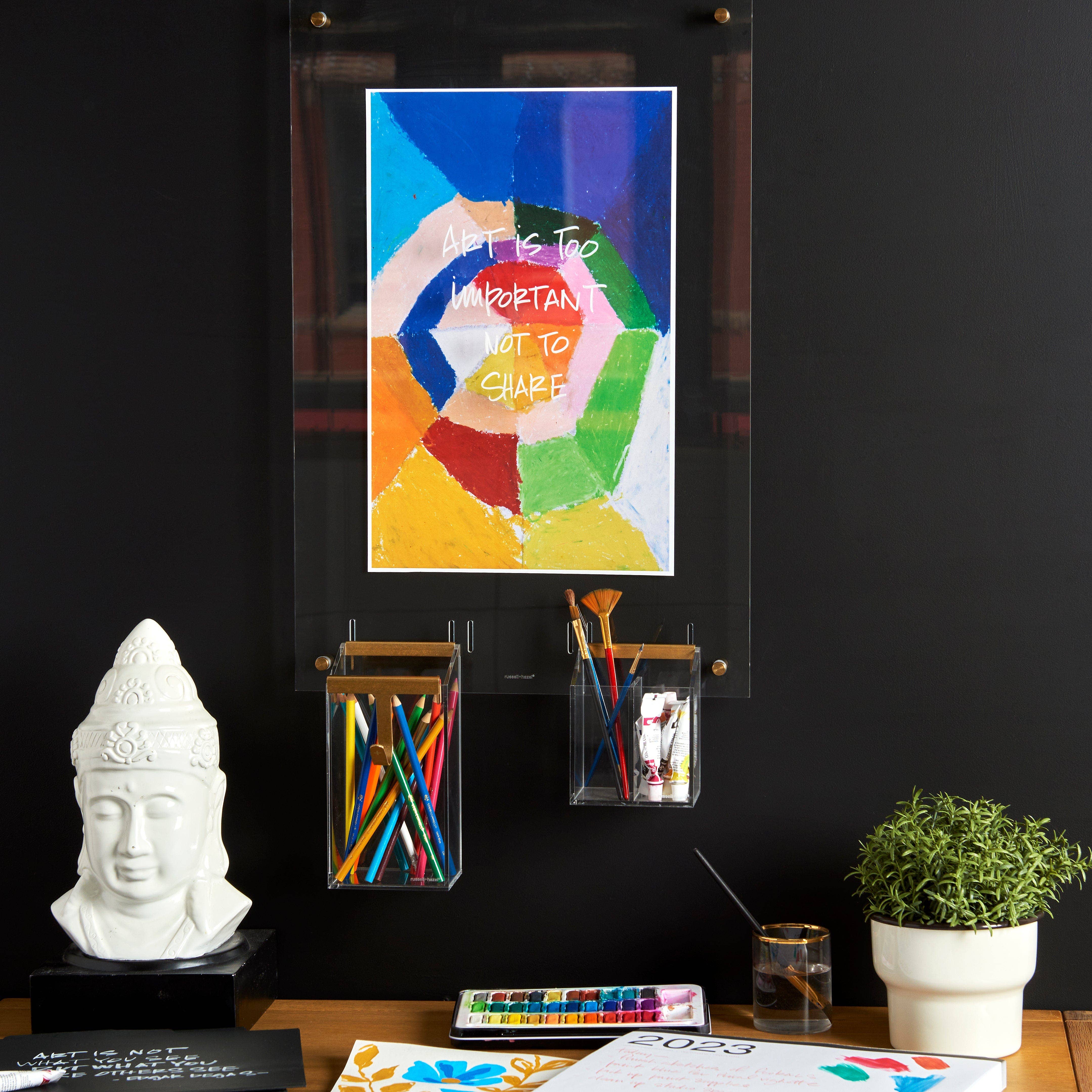 russell+hazel - Wholesale Whiteboard/Dry-Erase Board - Acrylic Wall Memo Board2