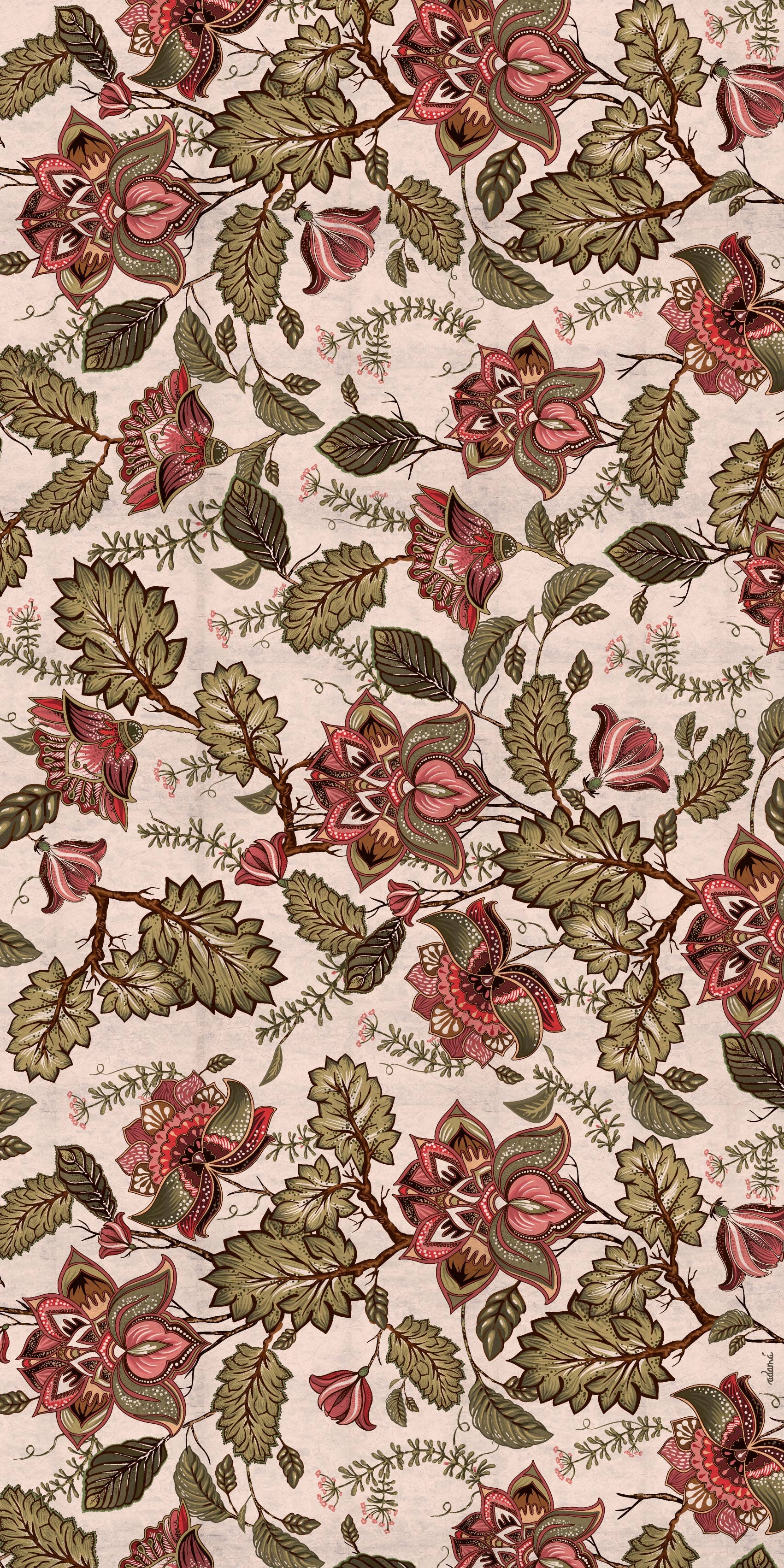 Adamá - Wholesale Area Rug - Vinyl Rug Jacobean2