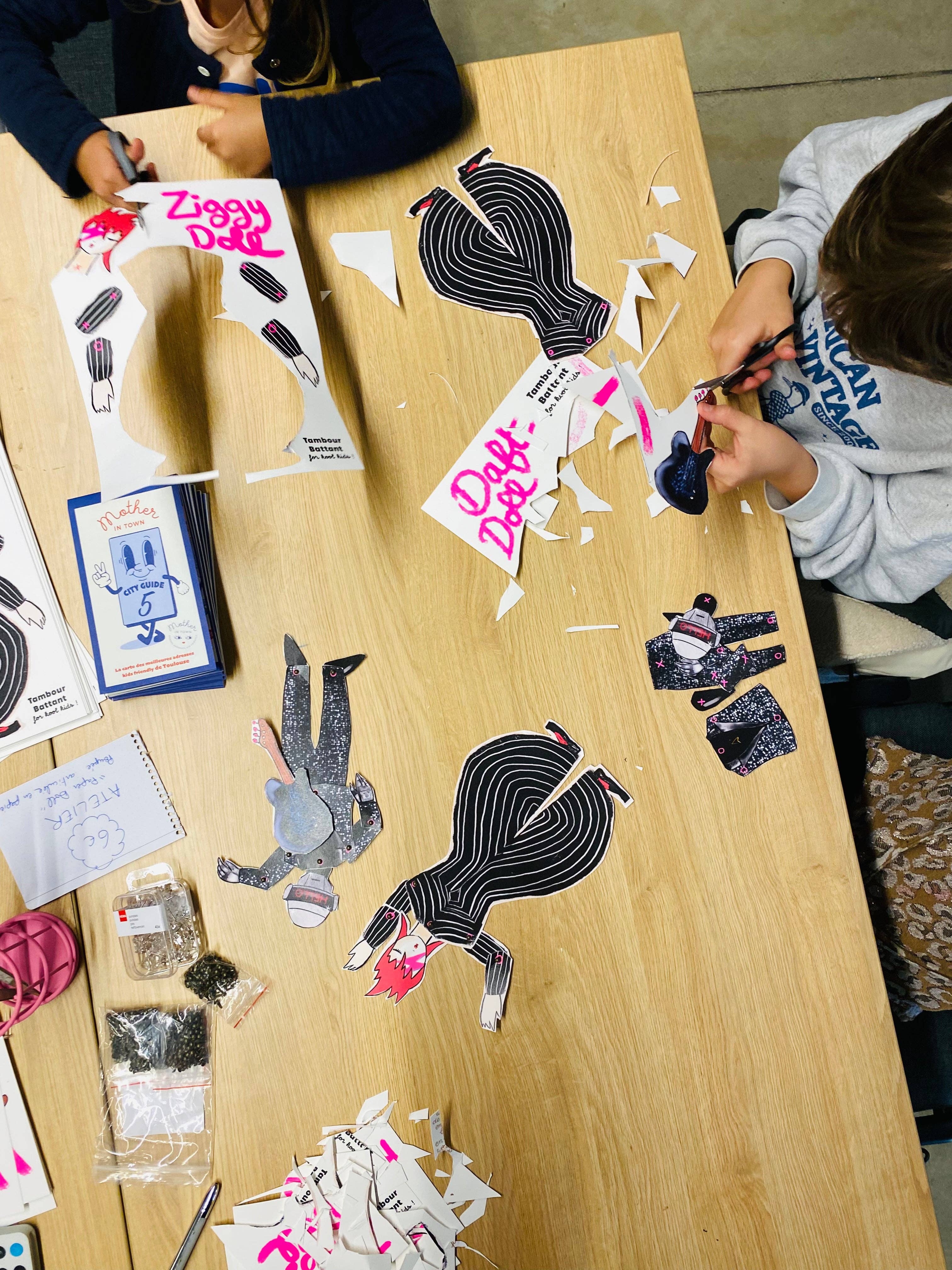 Tambour Battant - Wholesale DIY Craft Kit - Kids - Ziggy articulated figurine kit11