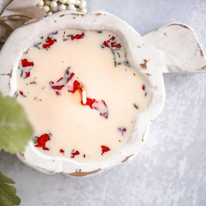 My Amigos Imports - Wholesale Candle Holder - Pumpkin-Small-Candle Ready-Original Design-6x8 inches3