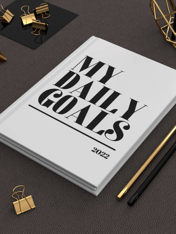 Meine täglichen Ziele Hardcover-Tagebuch für den Großhandel von Lolita K Studio