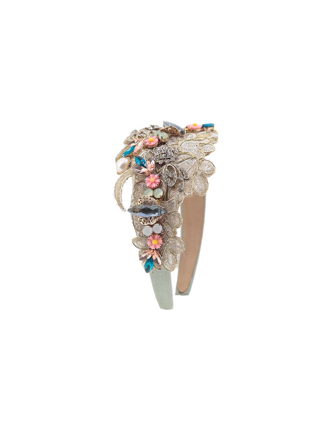 Flormoda – Tiara – Mulher por atacado – Amara Golden Guest Bandolete