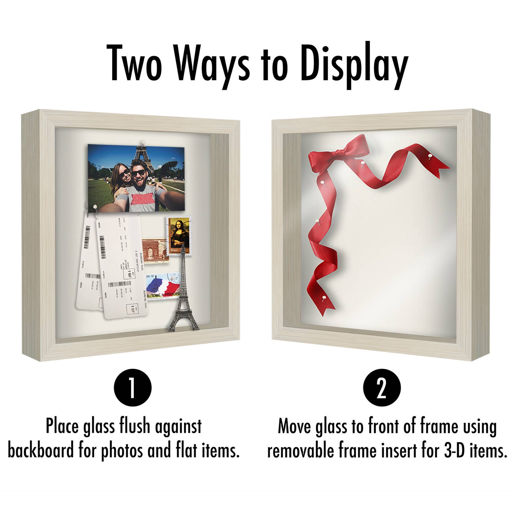 Americanflat - Wholesale Picture Frame - Americanflat Shadow Box Frame with Box Molding67