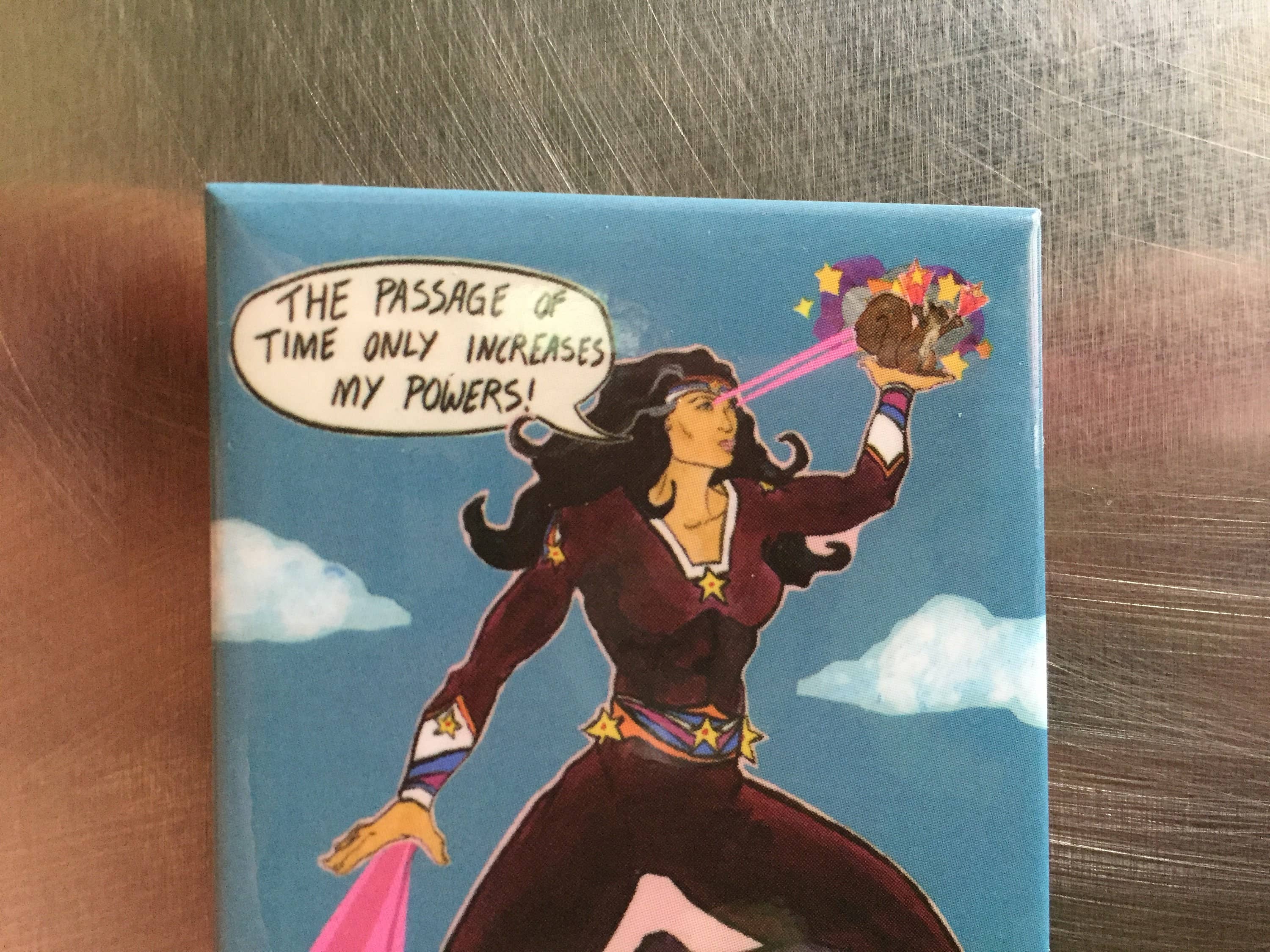 Sunde White Industries - Vendita all'ingrosso Calamite - Calamita da frigorifero Super Hero Woman2