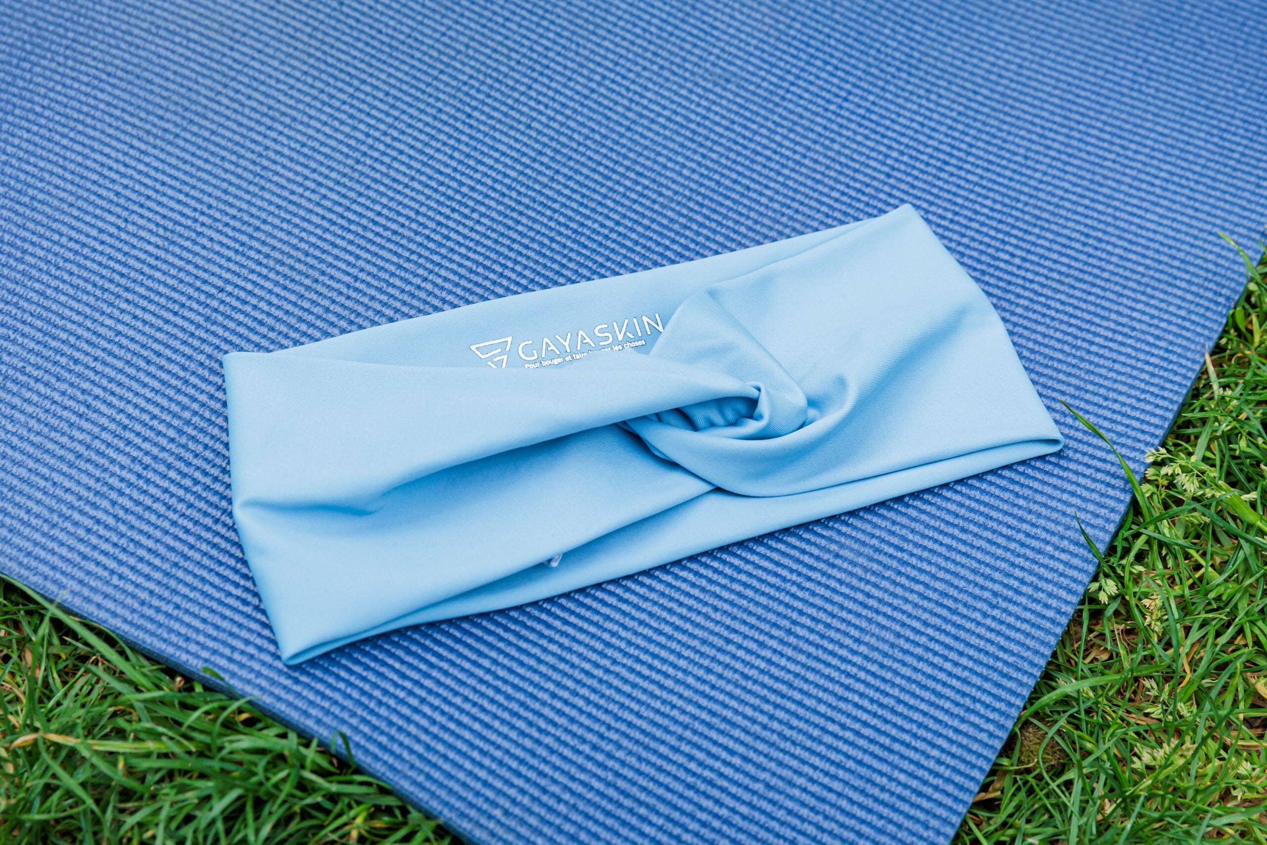 Bosbes Dames sporthoofdband "Blueberry" – Licht en stijlvol, milieuvriendelijk voor groothandel op Faire4