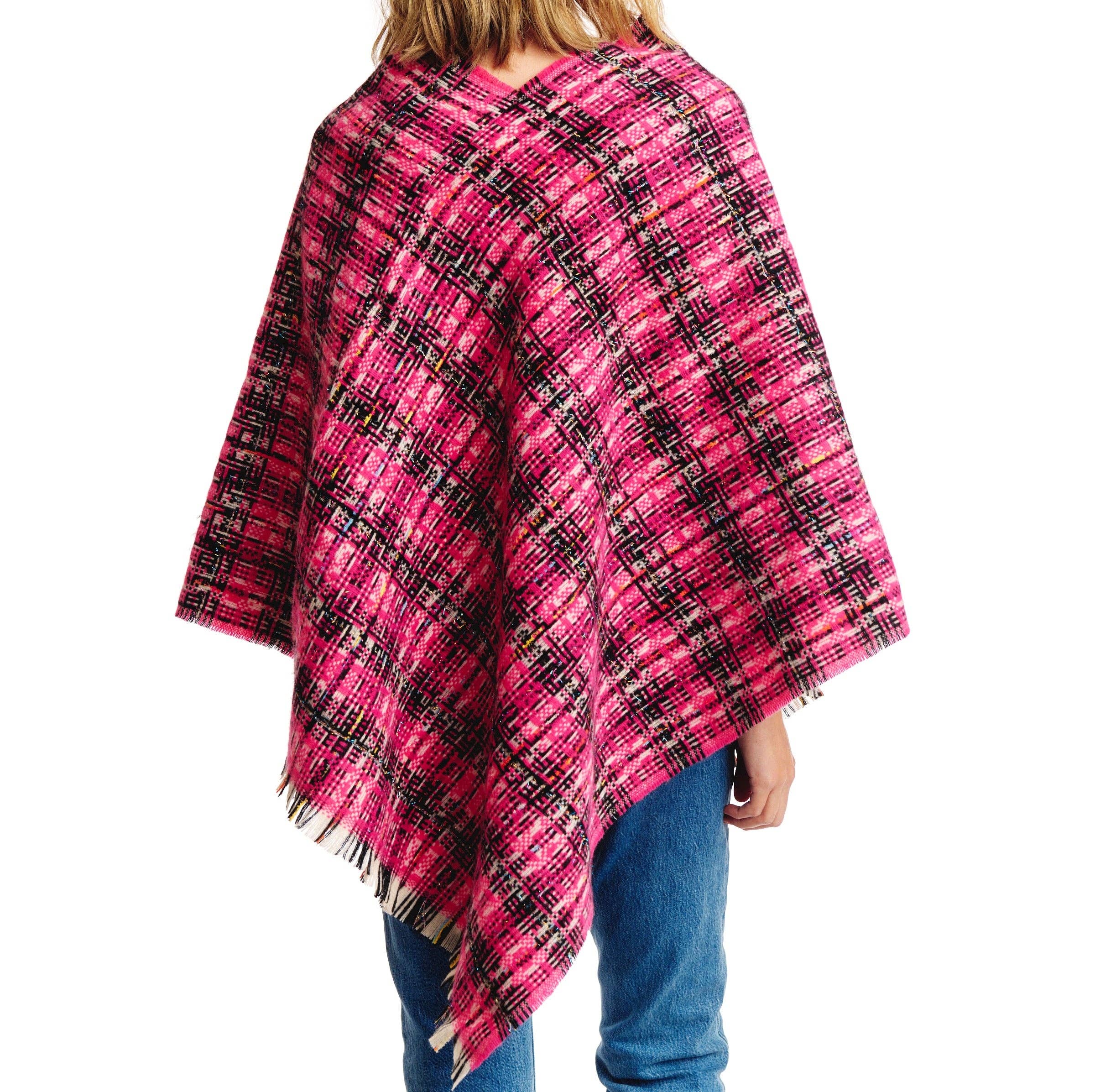 Ellison+Young - Venta al por mayor Poncho - Mujer - Poncho Tweed Please Luxe2