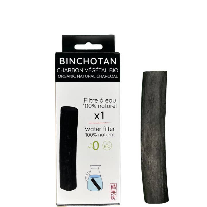 Binchotan vegetable charcoal BIO water filter for wholesale by Bijin