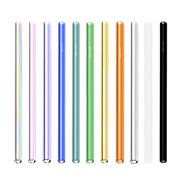 12mm Borosilicate Glass Straws | 10in & 12.5in and other Purchase Wholesale clear drinking straws. Free Returns & Net 60 Terms on Faire trending on Faire.