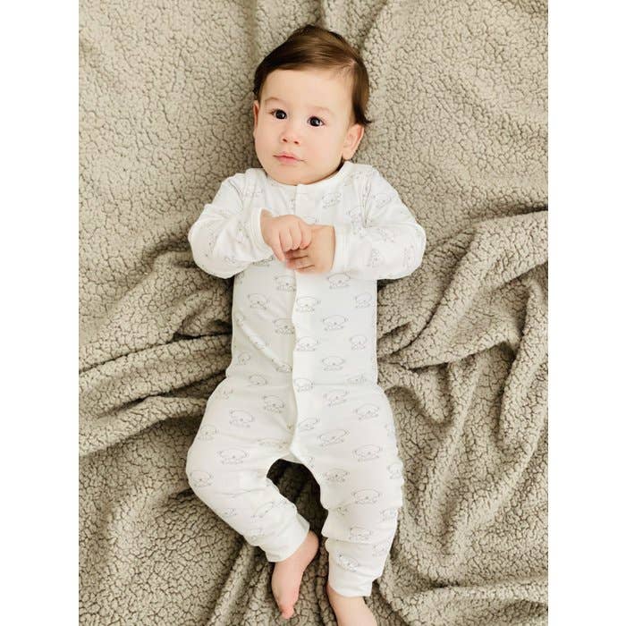 Cute Little You - Venta al por mayor Peto - Bebés - Pijama enterizo para bebé con estampado de koalas en color blanco roto1