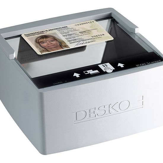 DESKO ICON ID Passport Scanner – High-Speed Document Verification Solution for wholesale by JISC Scanners