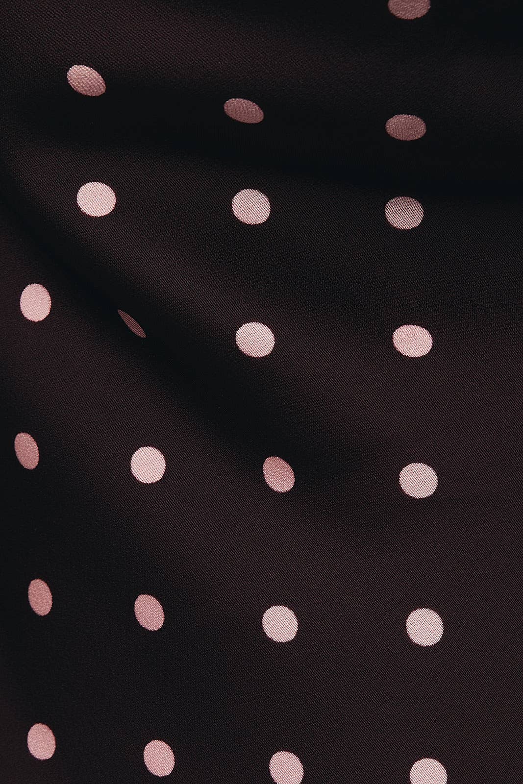 HALTER NECK ASYMMETRIC COWL NECK POLKA DOT TOP for wholesale on Faire4