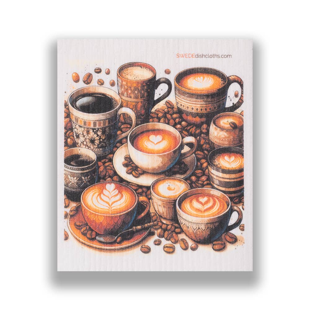 SWEDEdishcloths - Wholesale Dishcloth - Swedish Dishcloth Coffee and Beans