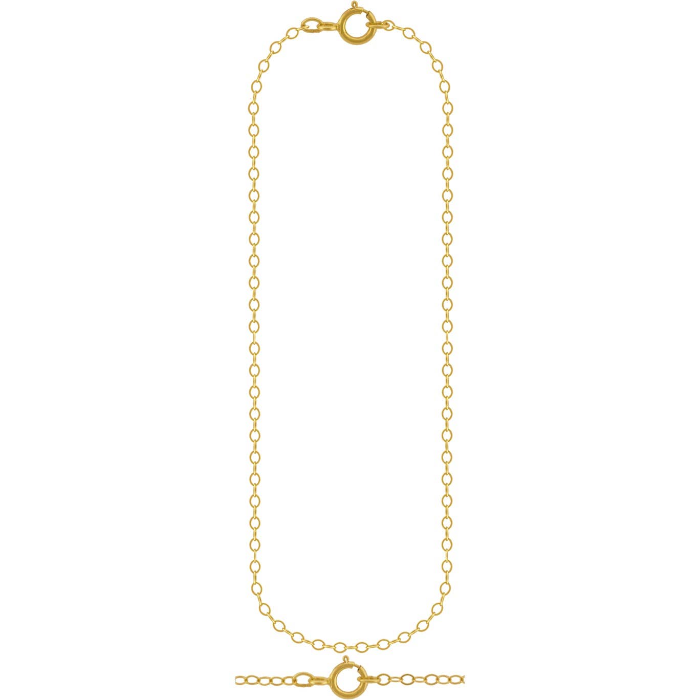 Nina Designs - Wholesale Link & chain necklace - 14K Gold Filled Delicate Cable Chain3