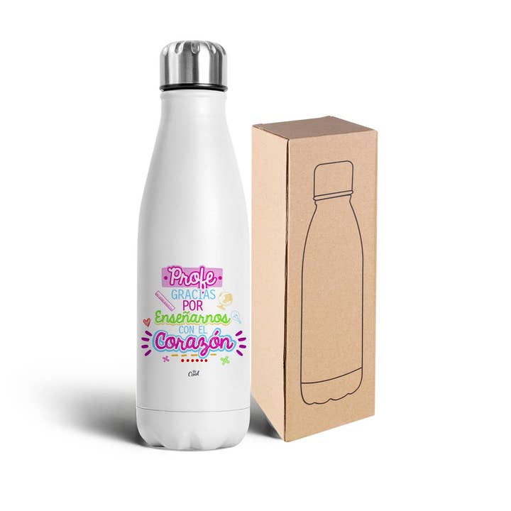 Edelstahlflasche 750ml — Profe Gracias für den Großhandel von STAR WAY, S.L. | MrCool