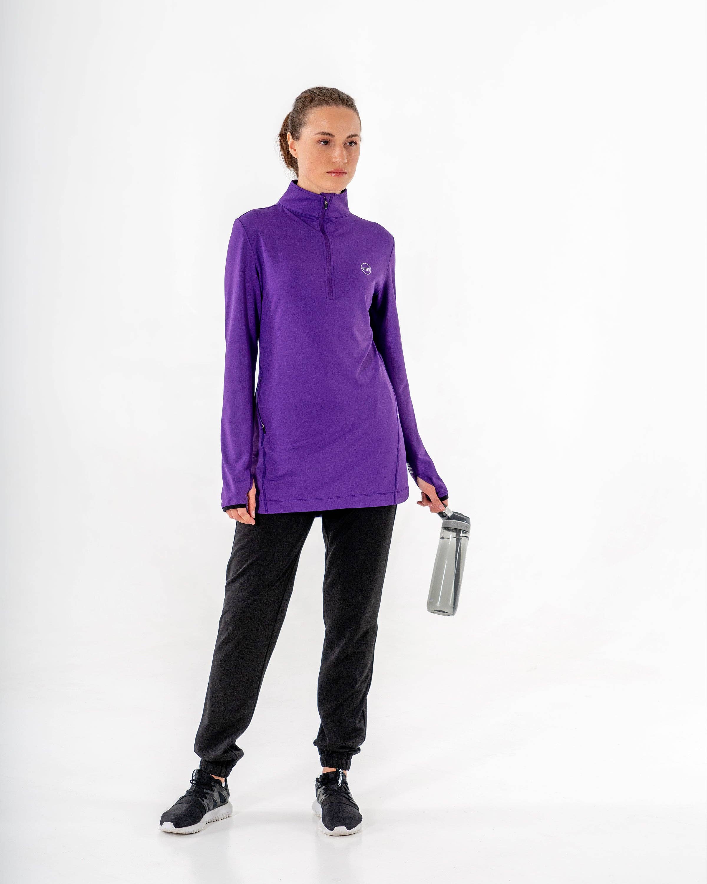 Veil Garments - Wholesale Athletic Top - Women's - Spark Half-Zip16