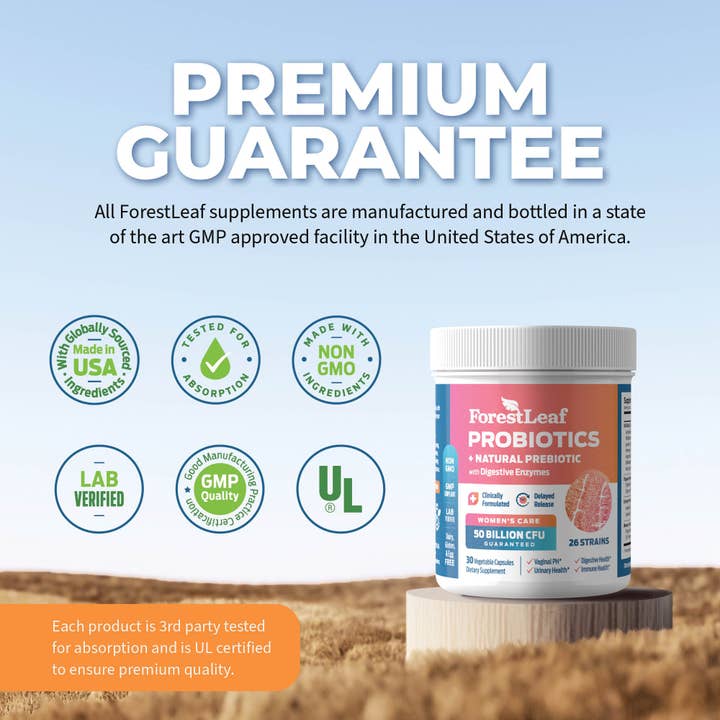 Forest Leaf - Wholesale Oral Supplement/Vitamin - Probiotic 50B Women's5