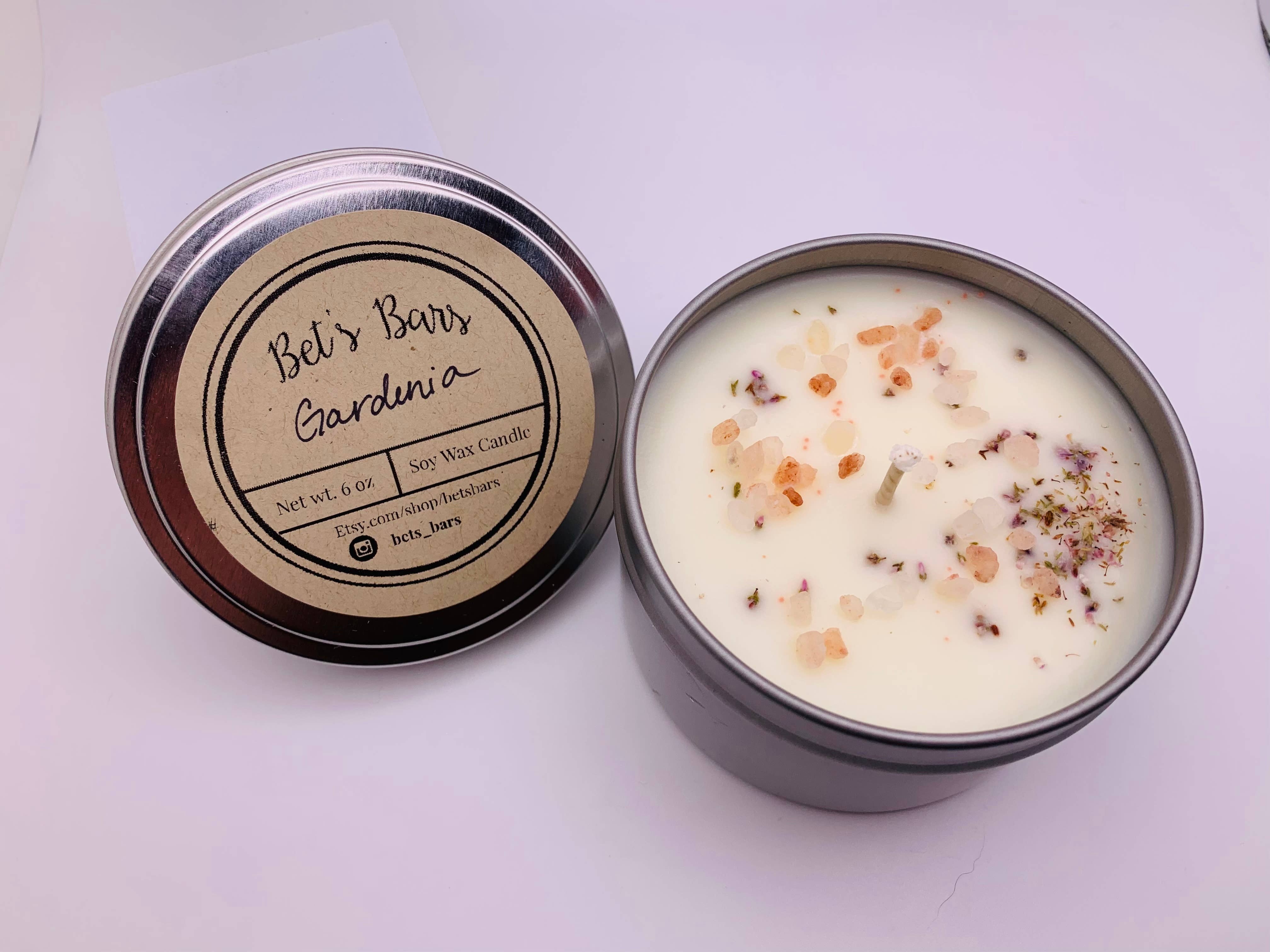 Bet's Bars - Wholesale Travel Candles - Botanical Sprinkled Soy Wax Candles21