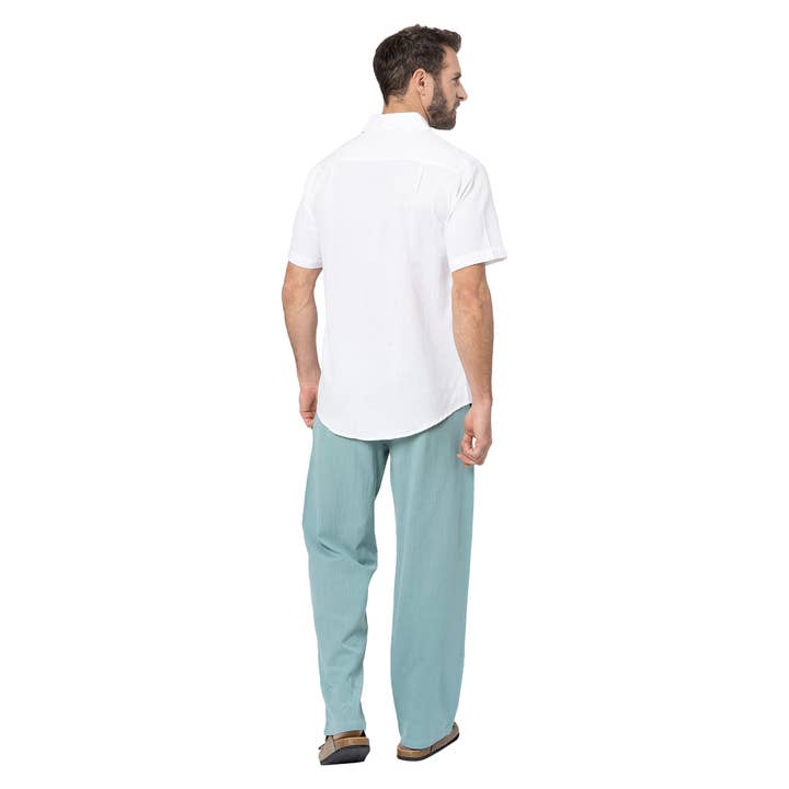 La Mano Boho - Wholesale Pants - Men's - MEN'S SUMMER LONG LINEN PANTS HPL0100D