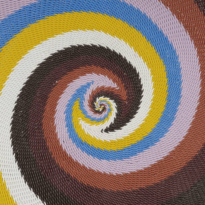 AS'ART a sense of crafts - Wholesale Decorative Plate/Dish/Bowl - Braided telephone wire bowl, Mix&Glow colors34