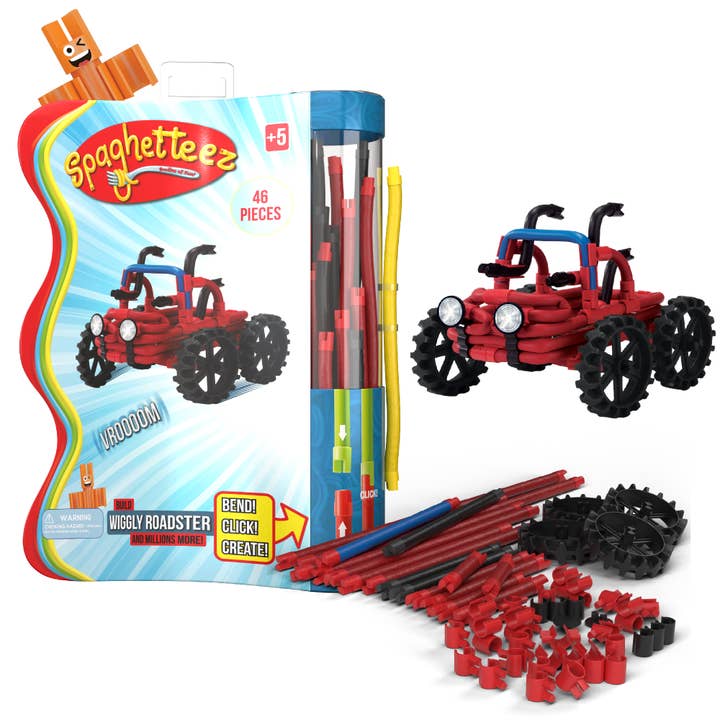 Spaghetteez - Wiggly Roadster 46stk for engroshandel hos CLICS NV